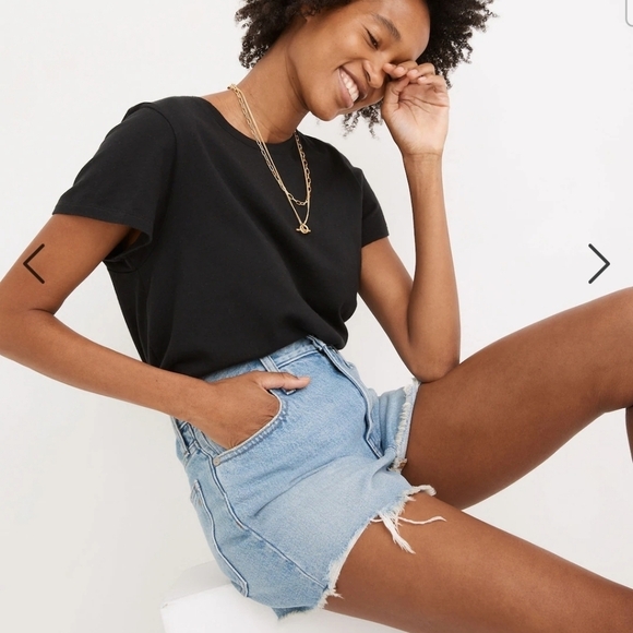 Madewell perfect denim shorts  size 25 - Picture 5 of 6